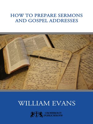 cover image of How to Prepare Sermons and Gospel Addresses